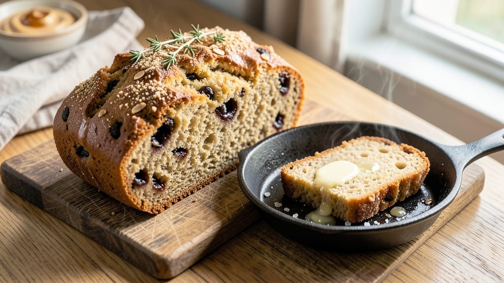 Almond Flour Beer Bread Recipe: Nutty Crunch With Pillowy Softness Inside