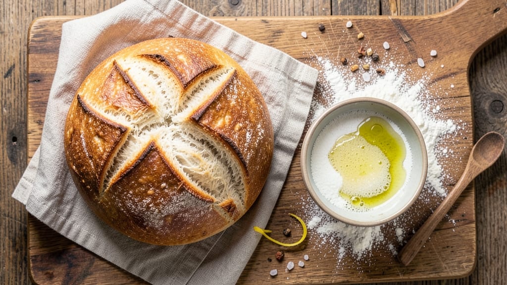 Antique White Bread Machine Recipe: Bread Machine Magic With Tangy Olive Oil Crust
