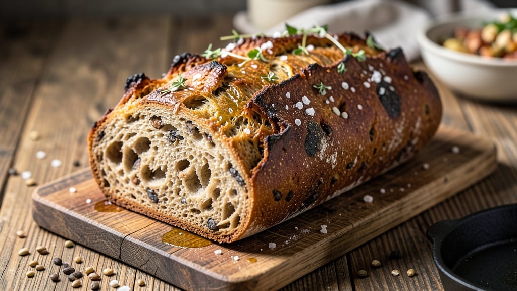 6-Grain Bread Recipe: Hearty Loaf With Nutty Crunch and Open Crumb