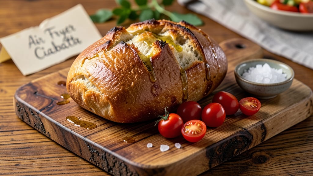 Air Fryer Ciabatta Bread Recipe: Crusty Crunch With Air-Crisper Softness Inside