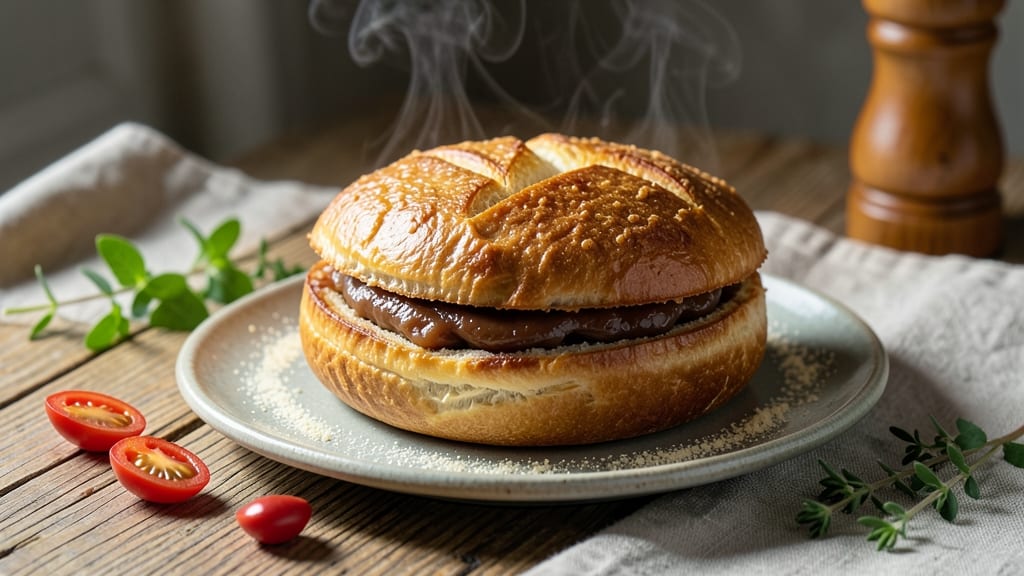 Anpan Bread Recipe: Sweet Red Bean Filling in Crusty Loaf