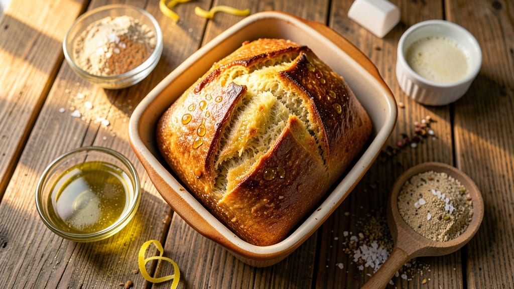 Ardent Mills Gluten Free Flour Bread Recipe: Dutch Oven Crisp With Olive Oil Infusion