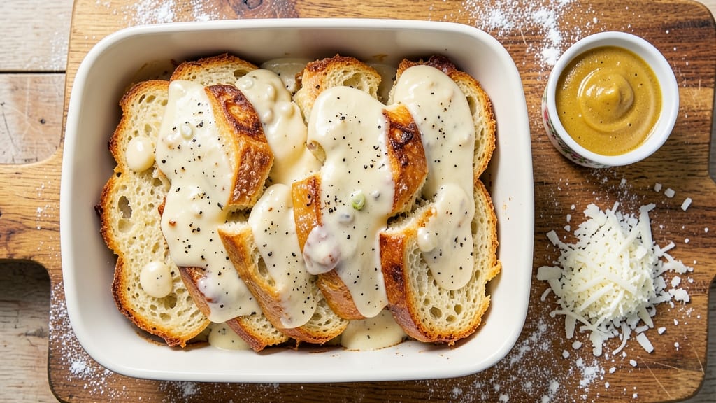 Alfredo Garlic Bread Recipe: Buttery Parmesan Crust With Pillowy Softness Inside