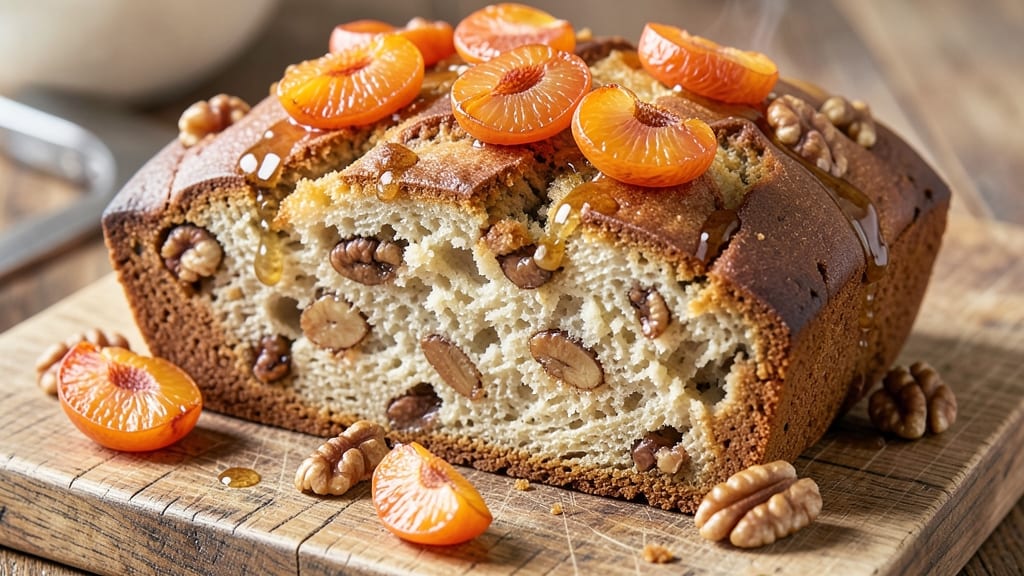 Apricot Walnut Bread Recipe: Swirled Sweetness With Nutty Crunch