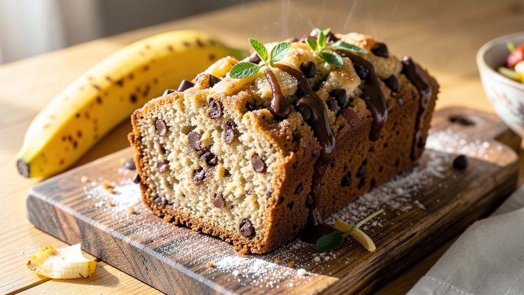 Amazing Chocolate Chip Banana Bread Recipe: Fudgy Cores and Warm Spice Layers