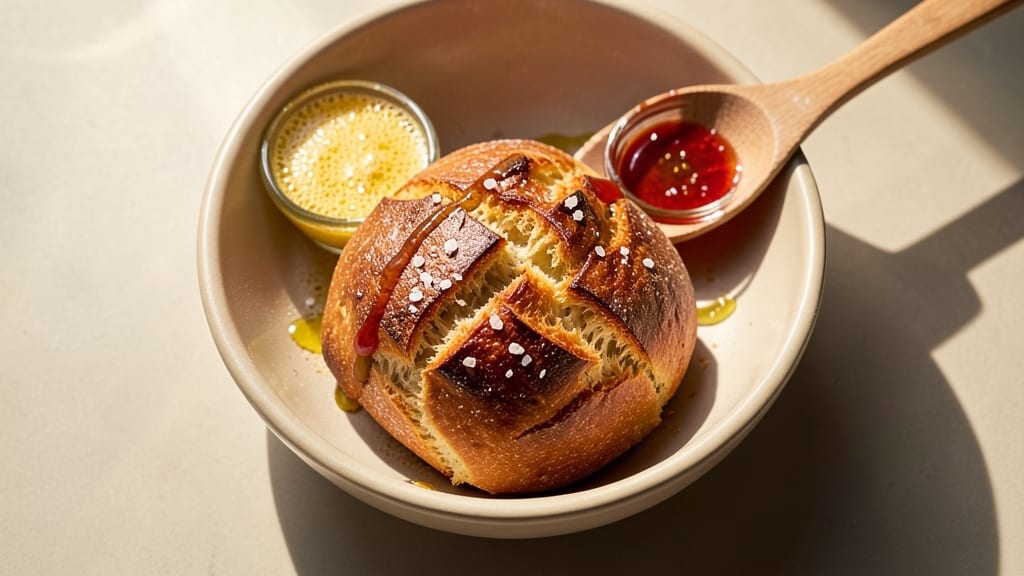 6 Cup Flour Bread Recipe: Dutch Oven Crust With Foil-Sealed Juice Lock