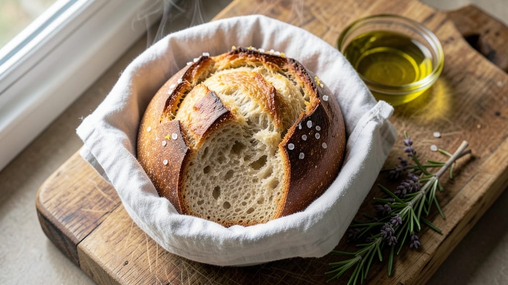 4-Hour Bread in a Bag Recipe: Hands-Off Crusty Loaf With Zero-Knead Magic