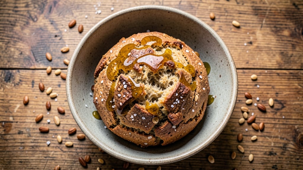 Against All Grain Bread Recipe: Olive Oil Poofed Crust With Hearty Walnut Swirls