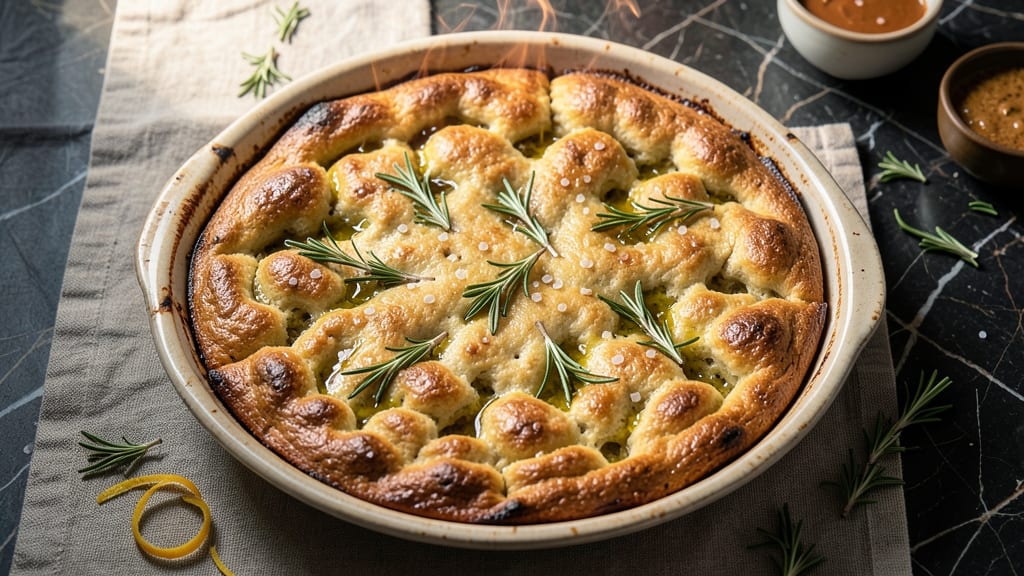 Almond Flour Focaccia Bread Recipe: Nutty Crispy Crust With Airy Lightness