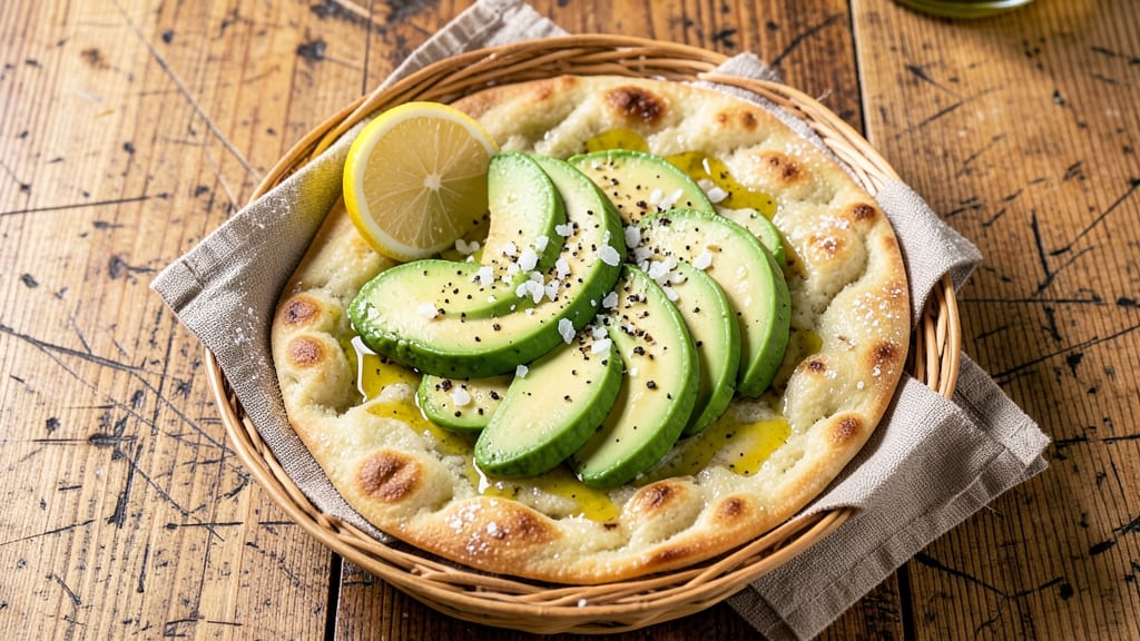 Avocado Flatbread Recipe: Creamy Avocado Spread With Crispy Edges